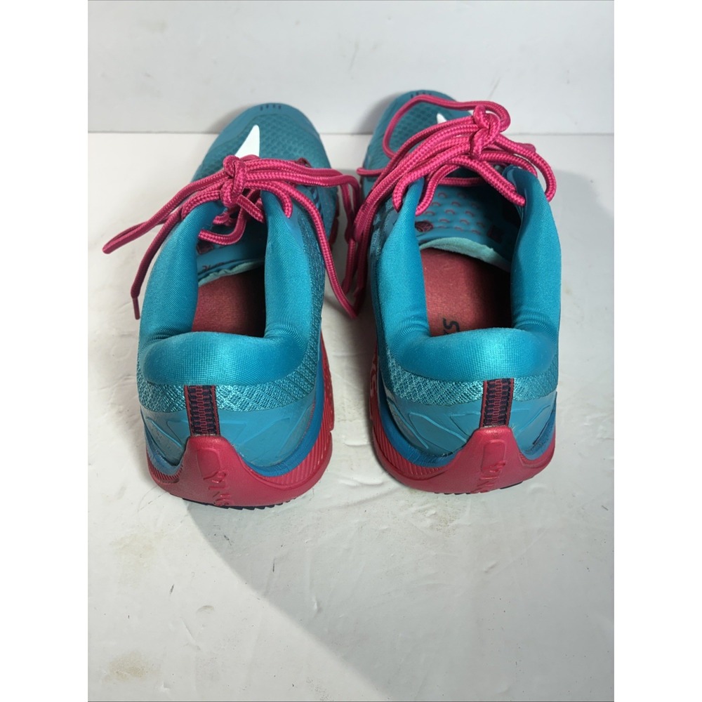 Brooks Pure Grit 5 Womens Sz 10.5 B433 Blue Sneakers Trail Running Shoes - Picture 7 of 11